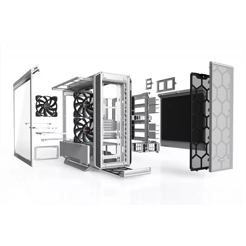 PC korpusas be quiet! Silent Base 802 Window White Midi Tower
