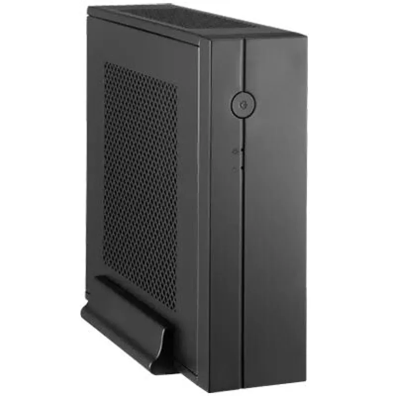 PC korpusas CHIEFTEC IX-01B-OP Small Form Factor SFF Mini-ITX, 1×3,5 col. niša, plienas, juodas