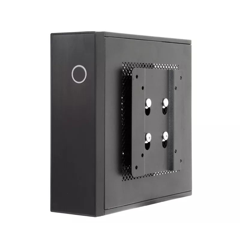 Chieftec IX-03B Mini Tower juodas 85 W