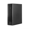 CHIEFTEC BE-10B-300 kompiuterio korpusas, mažas formos faktorius, juodas, microATX, 300 W maitinimo blokas, 22 cm GPU