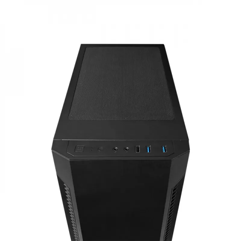 CHIEFTEC AS-01B-OP korpusas, Full Tower ATX, palaiko iki 320 mm GPU, 170 mm aukščio CPU aušintuvą, 2×3,5 col. + 2×2,5 col. nišos, USB 3.2 Gen1