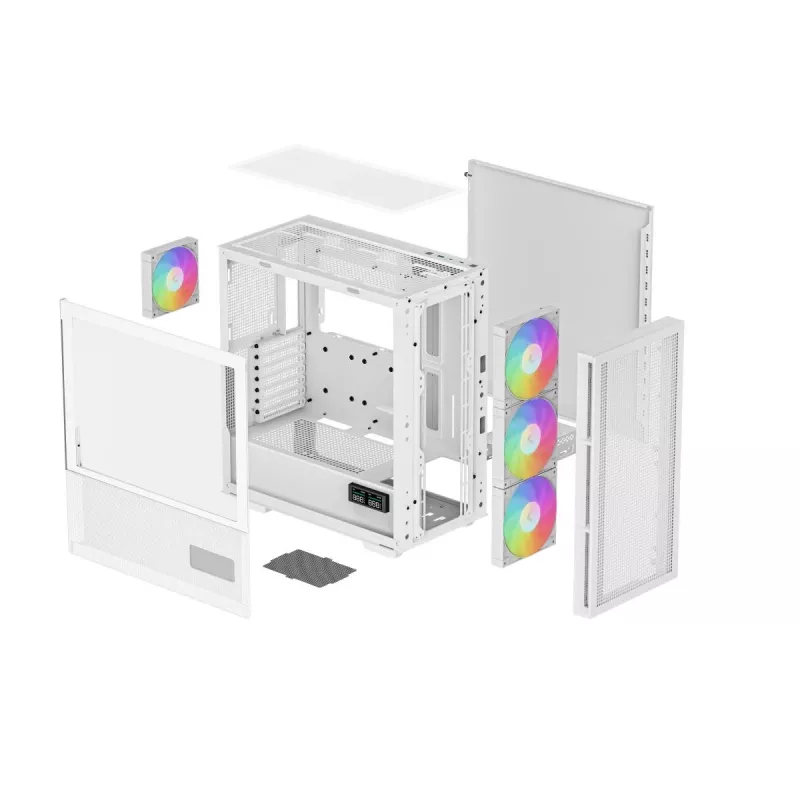 DEEPCOOL Ch560 Digital Wh Midi Tower korpusas - baltas