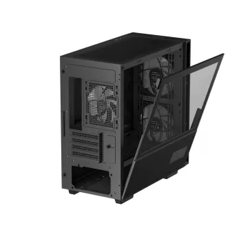 DEEPCOOL Ch360 Digital mikro bokšto korpusas - juodas