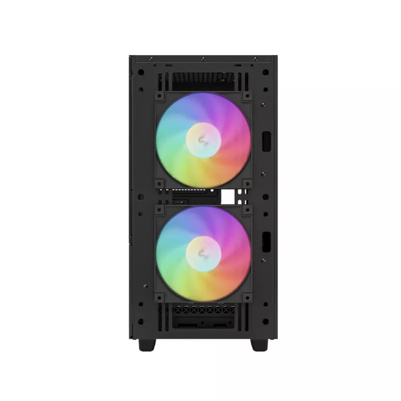 DEEPCOOL Ch360 Digital mikro bokšto korpusas - juodas