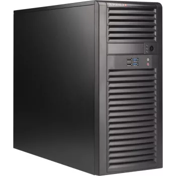 PC korpusas Supermicro CSE-732D4-668B Midi Tower, juodas, EATX/ATX/Micro ATX, 2x5.25 col., 5x3.5 col., 668W PSU komplekte