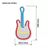 LED neoninė iškaba ActiveJet AJE-NEON GUITAR įvairiaspalvė USB 5V, 240×176×20 mm, paviršinis montavimas