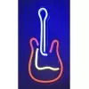 LED neoninė iškaba ActiveJet AJE-NEON GUITAR įvairiaspalvė USB 5V, 240×176×20 mm, paviršinis montavimas
