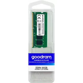 Goodram GR2666S464L19S/8G atminties modulis 8 GB 1 x 8 GB DDR4 260 kontaktų SO-DIMM