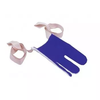 Pagalbinė kojinių užmovimo priemonė SUNDO 25010 - nailoninė kojinių aplikatorė, mėlyna