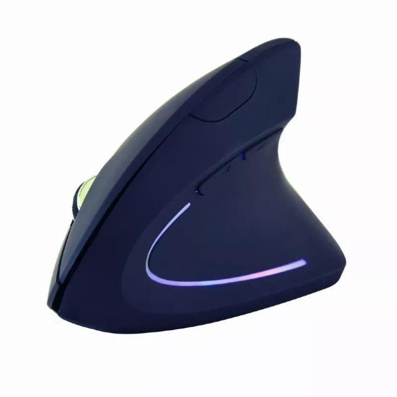 GEMBIRD optinė pelė MUS-ERGO-01 - ergonominė 6 mygtukų, ratukas, USB, juoda