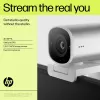HP 960 4K srautinio transliavimo internetinė kamera, 8 MP, 3840 x 2160 pikselių, 4K Ultra HD, 30 kadrų per sekundę, 5x, Namams