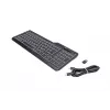 HP 400 apšviesta laidinė klaviatūra, viso dydžio (100%), laidinė, USB, mechaninė, QWERTY, juoda