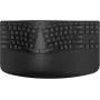 HP 965 ergonominė belaidė klaviatūra, pilno dydžio (100%), belaidė, RF belaidė + Bluetooth, membraninė, QWERTY, juoda