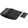 HP 965 ergonominė belaidė klaviatūra, pilno dydžio (100%), belaidė, RF belaidė + Bluetooth, membraninė, QWERTY, juoda
