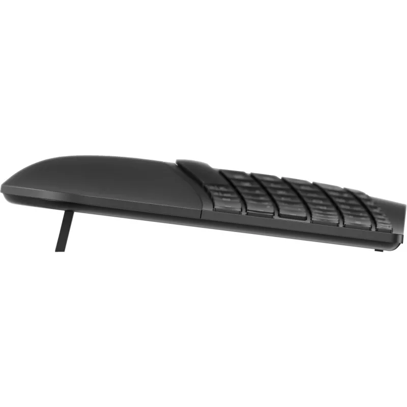 HP 965 ergonominė belaidė klaviatūra, pilno dydžio (100%), belaidė, RF belaidė + Bluetooth, membraninė, QWERTY, juoda