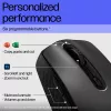 HP 690 Įkraunama belaidė pelė, abiem rankoms tinkama, Bluetooth, 4000 DPI, juoda
