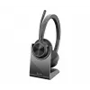 HP Poly Voyager 4320-M +USB-A į USB-C laidas +BT700 adapteris, belaidis, biuras/skambučių centras, 20 - 20000 Hz, 162 g, ausinės, juodos