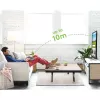 Techly ICTB9801TB klaviatūra Universali RF Belaidė + Bluetooth QWERTY JAV anglų Juoda