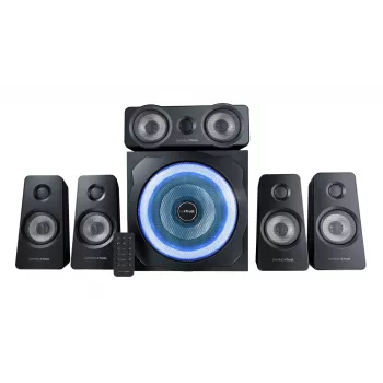 Trust GXT 658 Tytan 5.1 garsiakalbių sistema 90 W universali juoda 5.1 kanalų