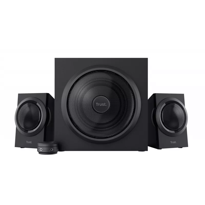 Trust Yuri garsiakalbių rinkinys 60 W Universalus Juoda 2.1 kanalai 1 krypčių 15 W