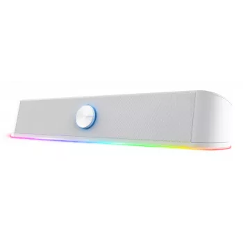 Trust RGB apšviesta garso juosta GXT 619W Thorne, 2.0 kanalai, 6 W, 12 W, 6 W, 10000 Ω, 4 Ω