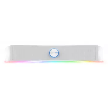 Trust RGB apšviesta garso juosta GXT 619W Thorne, 2.0 kanalai, 6 W, 12 W, 6 W, 10000 Ω, 4 Ω