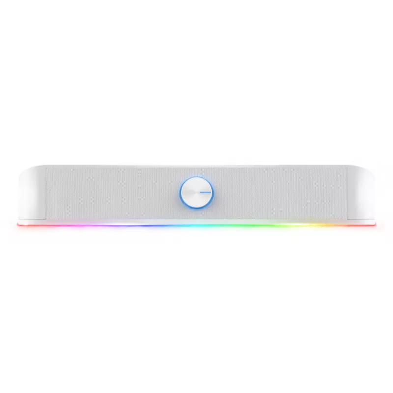 Trust RGB apšviesta garso juosta GXT 619W Thorne, 2.0 kanalai, 6 W, 12 W, 6 W, 10000 Ω, 4 Ω