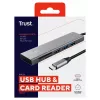 Trust Halyx USB 3.2 Gen 1 (3.1 Gen 1) Type-C 104 Mbit/s aliuminis