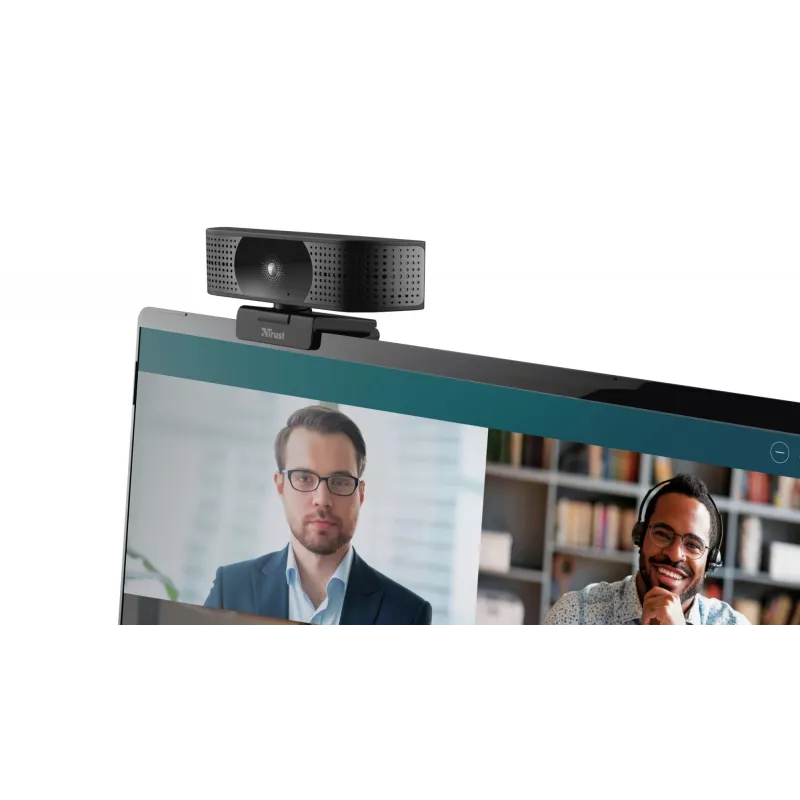 Trust Teza internetinė kamera 3840 x 2160 pikselių USB 2.0 juoda