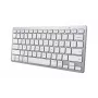 Trust 24651 belaidė QWERTY US English klaviatūra, sidabrinė
