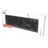 Trust 24639 klaviatūra Office USB, JAV anglų kalba, juoda