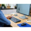 Belaidis klaviatūros ir pelės rinkinys TRUST Primo — pilno dydžio QWERTY US English klaviatūra, RF USB-A imtuvas, 1200 DPI optinė pelė, juoda