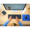 Belaidis klaviatūros ir pelės rinkinys TRUST Primo — pilno dydžio QWERTY US English klaviatūra, RF USB-A imtuvas, 1200 DPI optinė pelė, juoda