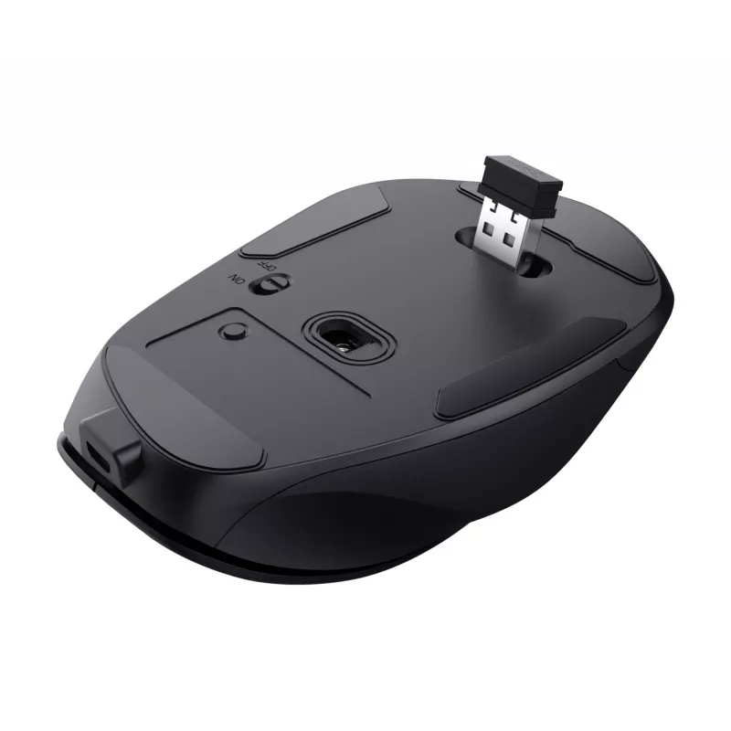 Pelė Trust Fyda belaidė RF belaidė + USB Type-A