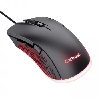 Trust GXT 922 YBAR pelė, skirta žaidimams, dešiniarankiams, USB Type-A, optinė, 7200 DPI