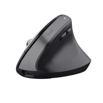 „Trust Bayo+“ pelė biurui dešiniarankiams belaidė RF + Bluetooth optinė 2400 DPI
