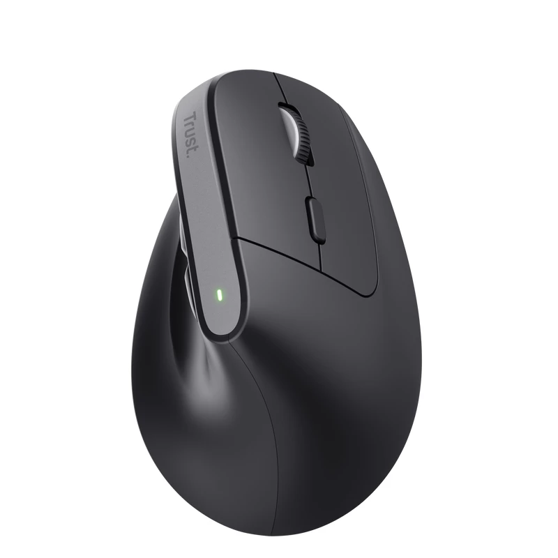 „Trust Bayo+“ pelė biurui dešiniarankiams belaidė RF + Bluetooth optinė 2400 DPI