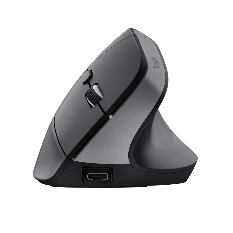 „Trust Bayo+“ pelė biurui dešiniarankiams belaidė RF + Bluetooth optinė 2400 DPI