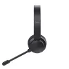 Trust Ayda ausinės laidinės ir belaidės galvos juostos skambučiams / muzikai USB-C Bluetooth juodos