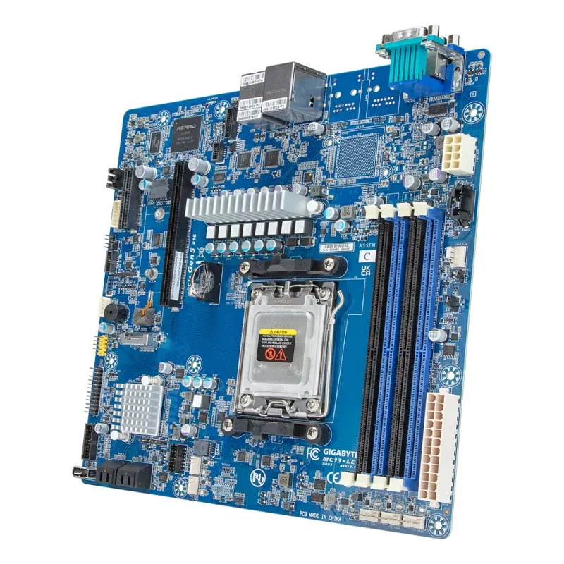 Pagrindinė plokštė GIGABYTE MC13-LE0 AMD B650 lizdas AM5 mikro ATX, 4× DDR5, M.2, SATA III, RAID 0/1/10