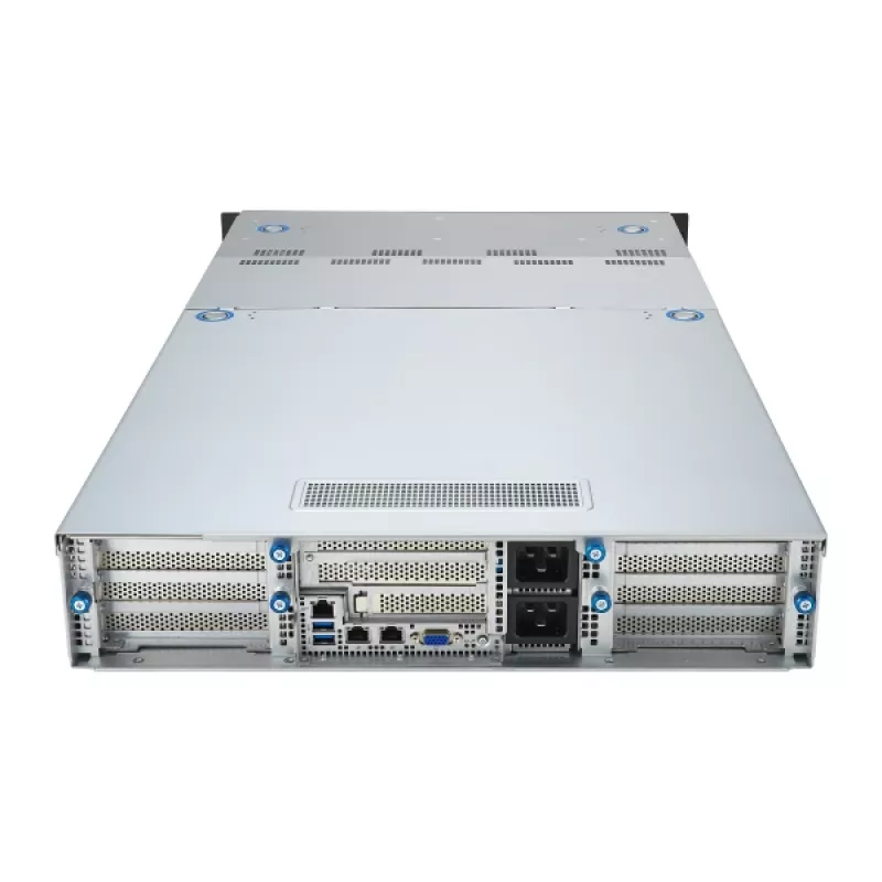 ASUS 90SF0251-M004X0 serverio platforma Intel C741 Rack (2U) juoda, plieninė