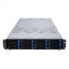 Stovo serveris ASUS RS720A-E12-RS24U 2U Socket SP5, 2x CPU palaikymas, 24x 2,5 colio skyriai, 24 DIMM DDR5 lizdai, 2600W PSU, 10GbE
