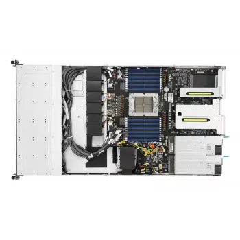 Stovo (1U) serveris ASUS RS501A‑E12‑RS12U — LGA 6096, DDR5 iki 3 TB, 24 DIMM, 1600W