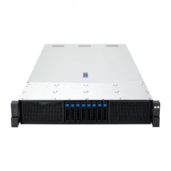 ASUS RS720A-E13-RS8G Socket SP5 Stovas (2U) Juoda, Sidabrinė