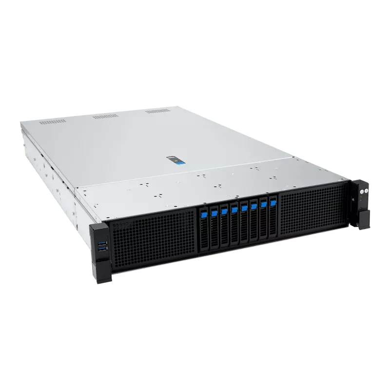 ASUS RS720A-E13-RS8G Socket SP5 Stovas (2U) Juoda, Sidabrinė