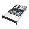ASUS RS720A-E13-RS8G Socket SP5 Stovas (2U) Juoda, Sidabrinė