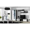Plaukiojančių lentynų rinkinys Cama Meble SOHO, 2 lentynos, 1250×200×200 mm, medžio drožlių plokštė, pilka matinė