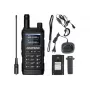 Nešiojamasis dvipusis radijo ryšio įrenginys Baofeng UV-17E — 5 W, 1800 mAh baterija, VOX, žibintuvėlis, FM radijas, iki 10 km nuotolis, juodas (2 vnt. rinkinys)
