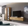 Prie sienos montuojama laikymo spinta Cama Meble VIGO 180, 1800×400×300 mm, Wotan ąžuolas