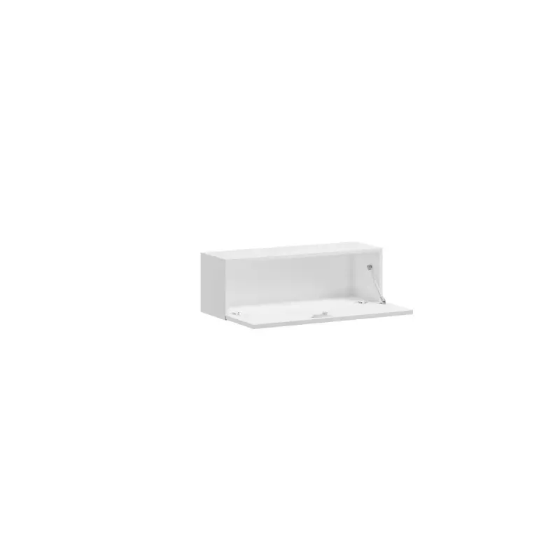 Sandėliavimo spintelė cama meble VIGO 90 — sieninė, 900×350×320 mm, juoda/juodas blizgesys
